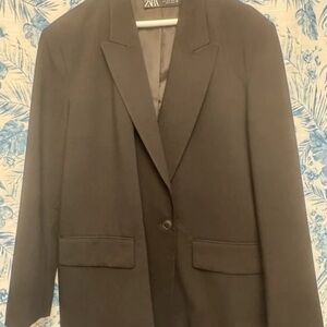 Zara Charcoal Blazer